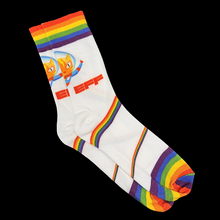 Load image into Gallery viewer, Space Cat Pride Socks