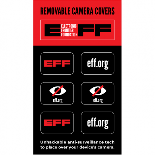 Laptop Camera Cover Set II – EFF