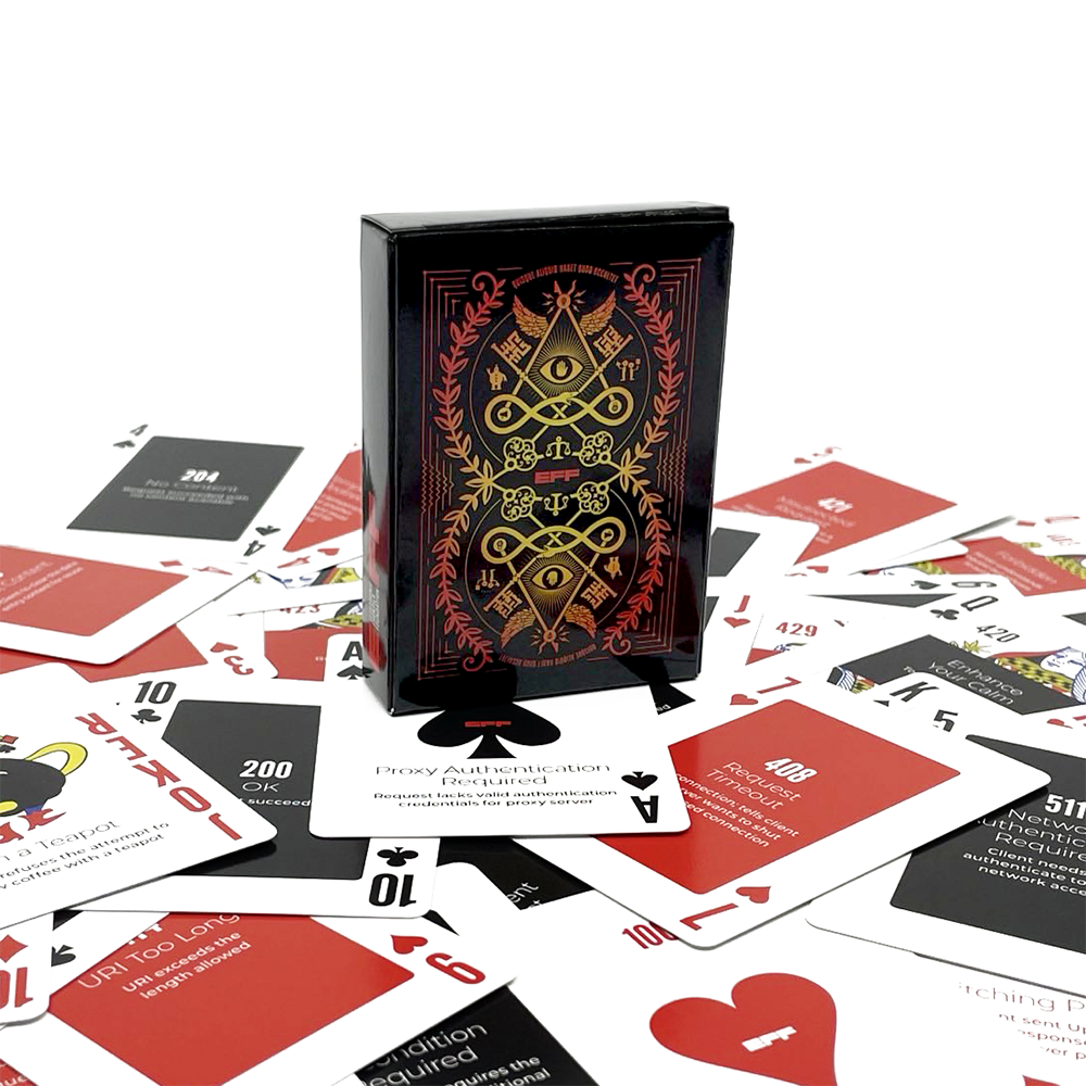 HTTP Code Playing Cards