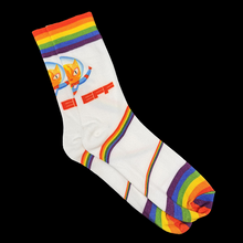 Load image into Gallery viewer, Space Cat Pride Socks
