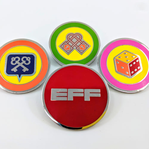 Security-Themed Enamel Pins